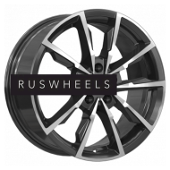 Диски КИК 7,5x17/5x120 ET40 D72,6 Меренге (КС902) Алмаз черный