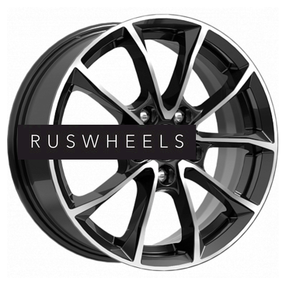 Диски iFree 6,5x16/5x108 ET50 D63,35 Джет (КС914) Блэк Джек