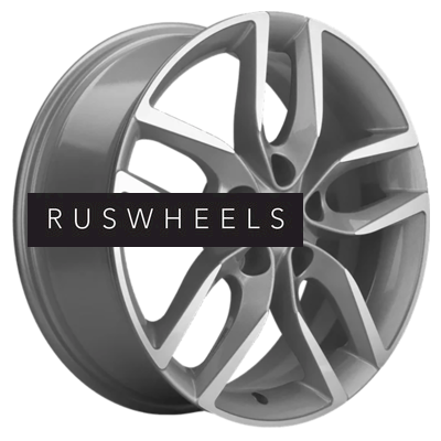 Диски Khomen Wheels 6,5x17/5x114,3 ET45 D54,1 KHW1708 (Geely Coolray) F-Silver-FP