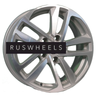 Диски Khomen Wheels 6,5x16/5x114,3 ET45 D67,1 KHW1612 (Huyndai/Mazda) F-Silver-FP
