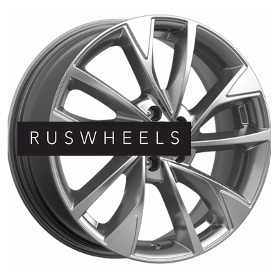 Диски КИК 7x17/5x114,3 ET37 D66,6 Роквуд (КС900) Дарк платинум