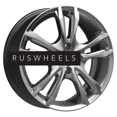 Диски КИК 6x16/4x100 ET41 D60,1 Samara-оригинал (КС866) Дарк платинум Диски КИК 6x16/4x100 ET41 D60,1 Samara-оригинал (КС866) Дарк платинум