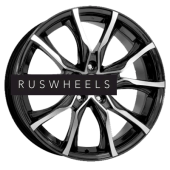 Диски КИК 7,5x17/5x120 ET42 D67,1 Твист (КС697М) Алмаз черный