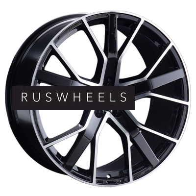 Диски Replay 10x22/5x112 ET58 D66,6 MR267 BKF (конус, MB001)