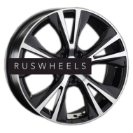 Диски Replay 7,5x18/5x114,3 ET35 D60,1 LX61 BKF (конус, C570)