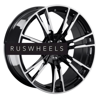 Диски LS Forged 8x19/5x112 ET27 D66,6 LS FG06 BKF (конус, C570)