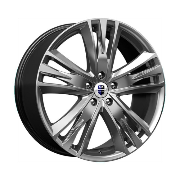 Диски КиК 8.5\R20 5*114.3 ET38 d60.1 Дарк платинум