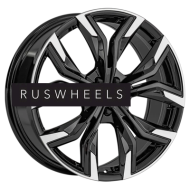 Диски LS FlowForming 8x19/5x108 ET45 D63,3 RC92 BKF (конус)