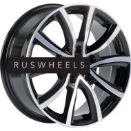 Диски СКАД 7x17/5x114,3 ET45 D67,1 Онтарио (КЛ216) Алмаз (M12)