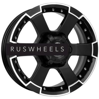 Диски КИК 7x16/6x139,7 ET38 D92,5 M56 (КС593) Алмаз черный Диски КИК 7x16/6x139,7 ET38 D92,5 M56 (КС593) Алмаз черный