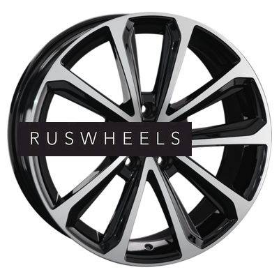 Диски Replay 8x19/5x120 ET30 D66,1 VO4 BKF (конус, C570)