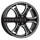 Грузовые диски K&K 7,5x18/6x139,7 ET38 D67,1 Балеар (КС727) Алмаз черный