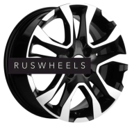 Диски Khomen Wheels 6x15/4x100 ET46 D54,1 KHW1503 (Rio/Solaris) Black-FP