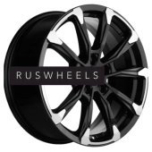 Диски Khomen Wheels 7,5x18/5x114,3 ET35 D66,1 KHW1808 (Koleos) Black-FP Диски Khomen Wheels 7,5x18/5x114,3 ET35 D66,1 KHW1808 (Koleos) Black-FP