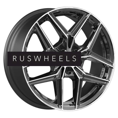 Диски K&K 7x17/5x112 ET40 D57,1 Юнион (КС1025) Алмаз черный