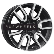 Диски Khomen Wheels 8x17/6x139,7 ET50 D92,5 KHW1723 (Hyundai H-1/Staria) Black-FP Диски Khomen Wheels 8x17/6x139,7 ET50 D92,5 KHW1723 (Hyundai H-1/Staria) Black-FP