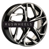 Диски Khomen Wheels 7x17/5x114,3 ET47 D66,1 KHW1716 (Juke) Black-FP