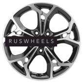 Диски Khomen Wheels 7x17/5x112 ET49 D57,1 KHW1702 (Octavia) Black-FP Диски Khomen Wheels 7x17/5x112 ET49 D57,1 KHW1702 (Octavia) Black-FP