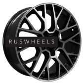 Диски Khomen Wheels 7x18/5x114,3 ET38 D67,1 KHW1818 (Mitsubishi Outlander) Black Диски Khomen Wheels 7x18/5x114,3 ET38 D67,1 KHW1818 (Mitsubishi Outlander) Black