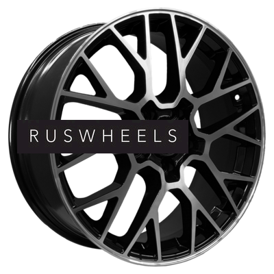Диски Khomen Wheels 7x18/5x114,3 ET38 D67,1 KHW1818 (Mitsubishi Outlander) Black Диски Khomen Wheels 7x18/5x114,3 ET38 D67,1 KHW1818 (Mitsubishi Outlander) Black