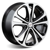 Диски Xtrike 7,0\R17 5*112 ET35 d66.6 BK/FP