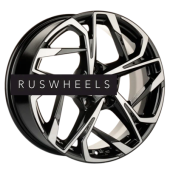 Диски Khomen Wheels 7x17/5x110 ET45 D67,1 KHW1716 (DFM580) Black-FP Диски Khomen Wheels 7x17/5x110 ET45 D67,1 KHW1716 (DFM580) Black-FP