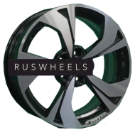 Диски Khomen Wheels 7x17/5x108 ET40 D54,1 KHW1724 (Jac/Москвич 3) Black-FP