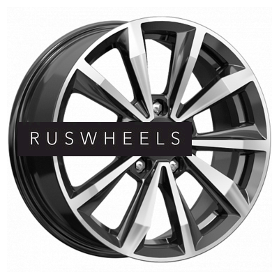 Диски КИК 6,5x16/5x114,3 ET40 D66,1 КС974 Алмаз черный