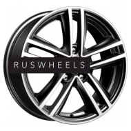 Диски iFree 6,5x16/5x112 ET46 D57,1 Катар (КС885) Блэк Джек