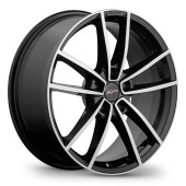 Диски Xtrike 7.5\R19 5*108 ET38 d60.1 BK/FP Диски Xtrike 7.5\R19 5*108 ET38 d60.1 BK/FP