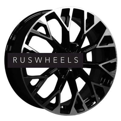 Диски Khomen Wheels 7x17/5x114,3 ET45 D60,1 KHW1718 (Camry) Black-FP