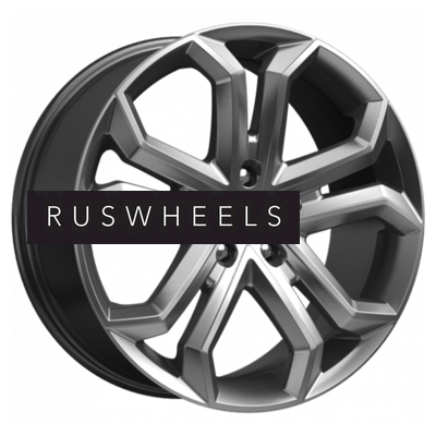 Грузовые диски K&K 8,5x19/5x114,3 ET45 D64,1 Пандора (КС466) Дарк платинум Грузовые диски K&K 8,5x19/5x114,3 ET45 D64,1 Пандора (КС466) Дарк платинум