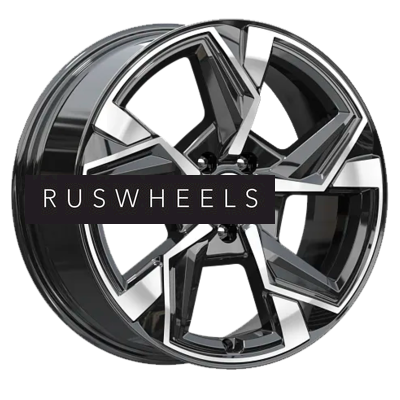 Диски КИК 7,5x18/5x108 ET42 D65,1 Кайан (КС1012) Алмаз черный