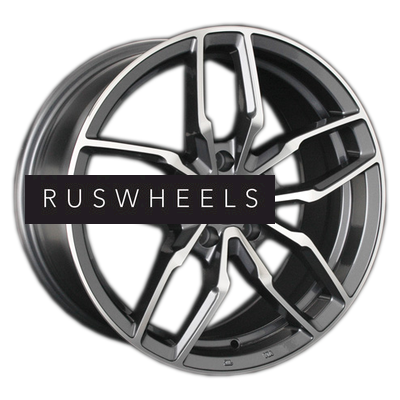 Диски LS 7,5x17/5x112 ET40 D66,6 790 GMF (конус, Колпак+лого)