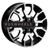 Диски Replay 7,5x18/6x139,7 ET60 D95,1 TY379 MBF (пш, C570)