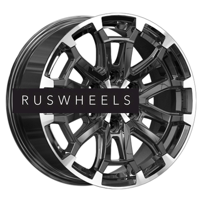 Диски СКАД 8x18/6x139,7 ET25 D106,1 Авилис (КЛ374) Алмаз