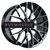 Диски INCH 9x21/5x108 ET38,5 D63,4 GA8532 Gloss Black Machined Face (ZJH)