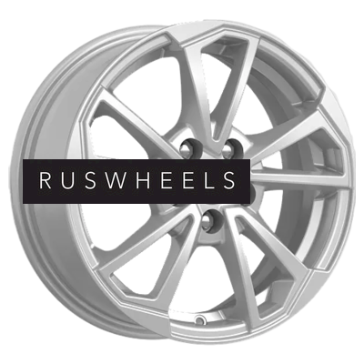 Диски КИК 6x15/5x100 ET40 D57,1 КС1005 Сильвер Диски КИК 6x15/5x100 ET40 D57,1 КС1005 Сильвер