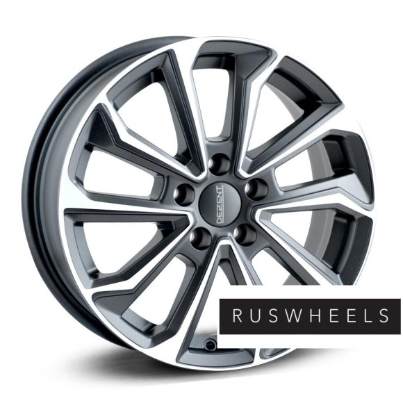 Диски Dezent R18 / 7.5J PCD 5x114.3 ЕТ 45 ЦО 60.1 KS dark Диски Dezent R18 / 7.5J PCD 5x114.3 ЕТ 45 ЦО 60.1 KS dark