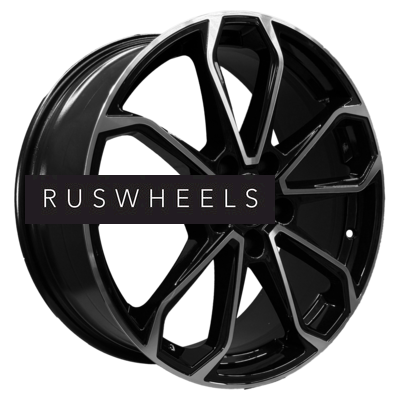 Диски Khomen Wheels 7x18/5x114,3 ET51 D67,1 KHW1816 (Hyundai Tucson) Black-FP Диски Khomen Wheels 7x18/5x114,3 ET51 D67,1 KHW1816 (Hyundai Tucson) Black-FP