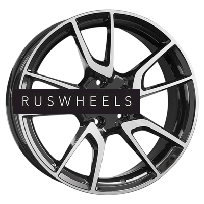 Диски Replay 8x18/5x114,3 ET33 D67,1 LX187(FA) BKF (конус, C570)