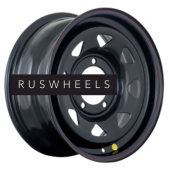 Диски Off-Road Wheels 8x16/5x139,7 ET20 D110 УАЗ (треуг. мелкий) Черный (с увелич. полкой)