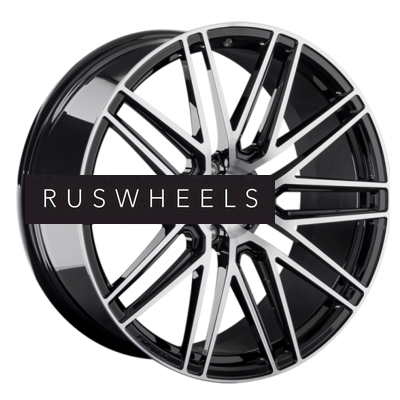 Диски LS Forged 10x22/5x112 ET55 D66,6 LS FG12 BKF (конус, C570)