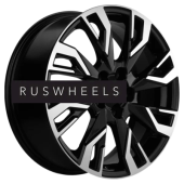 Диски Khomen Wheels 7x18/5x114,3 ET45 D60,1 KHW1809 (Changan/Geely/Lexus/Suzuki/Toyota) Black-FP