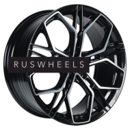 Диски INCH 8,5x19/5x112 ET30 D66,6 FA8534 Gloss Black Machined Face (ZJH)