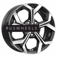 Диски КИК 6,5x16/5x114,3 ET50 D67,1 КС878 Алмаз черный Диски КИК 6,5x16/5x114,3 ET50 D67,1 КС878 Алмаз черный