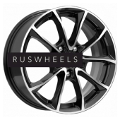 Диски iFree 6,5x16/5x114,3 ET50 D67,1 Джет (КС914) Блэк Джек