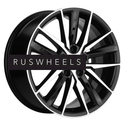 Диски Khomen Wheels 8x18/5x114,3 ET45 D67,1 KHW1807 (Mazda CX-9) Black-FP