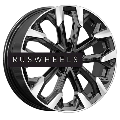 Диски КИК 6,5x17/5x108 ET50 D63,35 Морейн (КС1046) Алмаз черный Диски КИК 6,5x17/5x108 ET50 D63,35 Морейн (КС1046) Алмаз черный