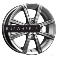 Диски КИК 5x14/4x100 ET35 D67,1 Флэш (КС698) Дарк платинум